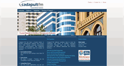 Desktop Screenshot of cadapultfm.com